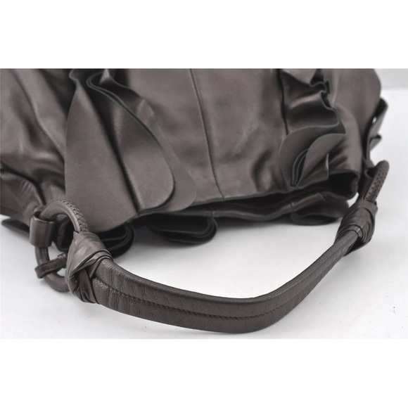 PRADA NAPA LEATHER HOBO SHOULDER BAG - Picture 6 of 16